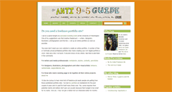 Desktop Screenshot of anti9to5guide.com