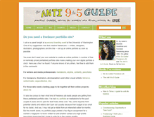 Tablet Screenshot of anti9to5guide.com